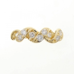 Nhẫn kim cương K18YG 0.37CT - Hàng hiệu Authentic 853516