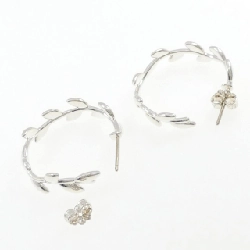 Bông tai hình lá ô liu Tiffany - Hàng hiệu Authentic 847340