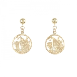 K18PG/K18YG Bông tai kim cương - Hàng hiệu Authentic