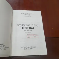 M. Lermontop - MỘT ANH HÙNG THỜI ĐẠI 705146