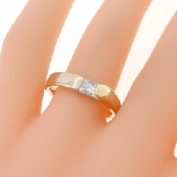 Nhẫn kim cương K18YG/K18WG 0.25CT - Hàng hiệu Chính hãng 854001