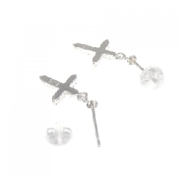 K14WG Bông tai kim cương chéo 0.30CT - Hàng hiệu Chính hãng 874352