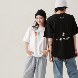 Áo thun unisex nam nữ freesize nhiều mẫu nhiều màu , chất dày dặn vải mịn 9656