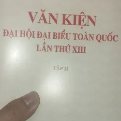 Bộ 2 cuốn Văn kiện Đại hội đại biểu toàn quốc lần thứ 13 992263