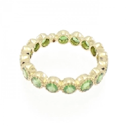 Nhẫn K18YG Full Eternity Ngọc Bích 1.80CT - Hàng hiệu Chính hãng 851396