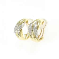 K18YG/PT900 Bông tai kim cương/Khuyên tai 0.22CT - Hàng hiệu Chính hãng 869139