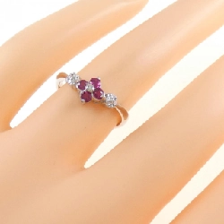Nhẫn Ruby PT Flower 0.29CT 670872