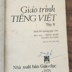 GIÁO TRÌNH TIẾNG VIỆT 2 - NXB Giáo Dục 1978 747895