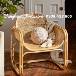 Ghế mây vuông kết hợp lưới mắt cáo 518233