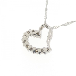 Dây chuyền kim cương hình trái tim PT900/PT850 0.1CT - Hàng hiệu Chính hãng 863570