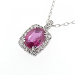 Dây chuyền ruby PT900/PT850 0.60CT - Hàng hiệu Authentic 865789