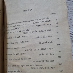 Đọc truyện ngắn của Hemingway| nhiều người dịch|  sách đóng bìa xưa 322384