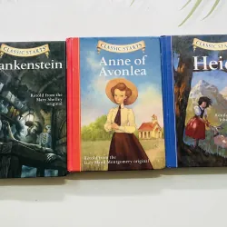 Set Classic Starts: Heidi, Frankenstein, Anne of Avonlea