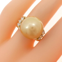 Nhẫn ngọc trai trắng K18YG 671079