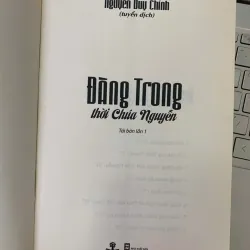 ĐÀNG TRONG THỜI CHÚA NGUYỄN - NHIỀU TÁC GIẢ 699454