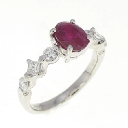 Nhẫn ruby PT900 1.03CT