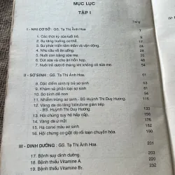 Bìa giảng nhi khoa 2 tập - 1992- 700 trang 2 cuốn  795643