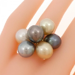 Nhẫn ngọc trai trắng K18YG 667330