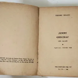 Theodore Dreiser, tiểu thuyết đầu tay của ông JENNIE GERHARDT 703812