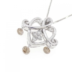 Dây chuyền kim cương K18WG 0.32CT - Hàng hiệu Chính hãng 859761