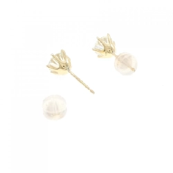 K18YG Bông tai Kim cương 0.763CT 0.743CT H SI2 Tốt - Hàng hiệu Chính hãng 871938