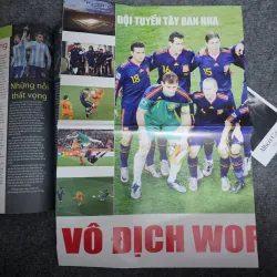 Tổng kết Worldcup - Cúp về tây ban nha - tạp chí bóng đá số world cup 1027455