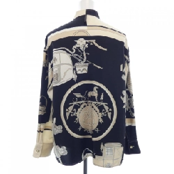 HERMES EX-LIBRIS 3E0607D7 Áo sơ mi - Hàng hiệu Chính hãng 816380