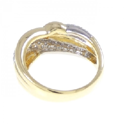 Nhẫn kim cương K18YG/PT900 0.51CT 668647