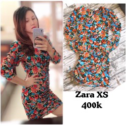 Đầm hoa zara authentic 