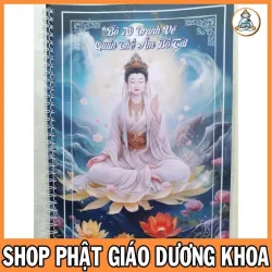 COMBO 3 QUYỂN VỞ TÔ TRANH A DI ĐÀ + ĐỊA TẠNG + QUAN ÂM CHỮ MỜ (TẶNG KÈM VIẾT) 781007