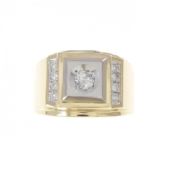 Nhẫn kim cương K18YG/K18WG 0.12CT - Hàng hiệu Authentic 847919