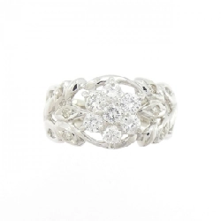 Nhẫn kim cương hoa PT900 0.5CT - Hàng hiệu Authentic 849436