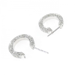 PT/K18WG Bông tai kim cương dạng vòng 1.09CT - Hàng hiệu Chính hãng 864478