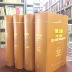 TƯ BẢN PHÊ PHÁN KHOA KINH TẾ CHÍNH TRỊ ( 4 QUYỂN)