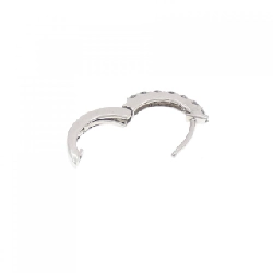 K18WG Bông tai kim cương 0.18CT một bên - Hàng hiệu Authentic 866723