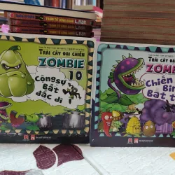 COMBO 2 CUỐN “TRÁI CÂY ĐẠI CHIẾN ZOMBIE” (TẬP 9 & 10) - k4