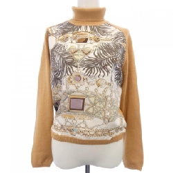 HERMES TERRES PRESCIEUES Twill Reine. Áo len - Hàng hiệu Chính hãng