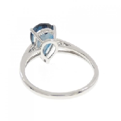 Nhẫn Blue Topaz PT950 3.00CT - Hàng hiệu Chính hãng 848342
