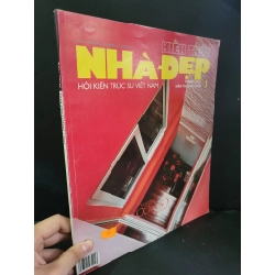 Kiến trúc nhà đẹp tháng 1 - 2013 mới 90% bẩn bìa, ố nhẹ, tróc gáy Hội kiến trúc sư Việt Nam HCM3004 TẠP CHÍ, THIẾT KẾ, THỜI TRANG