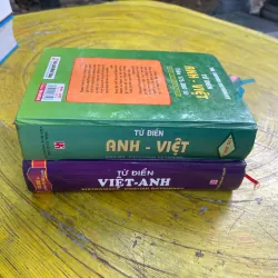 COMBO TỪ ĐIỂN VIỆT - ANH & TỪ ĐIỂN ANH- VIỆT  BÌA CỨNG KHỔ 14,5 x 20,5 731054
