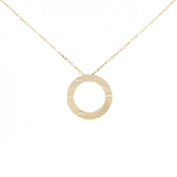 Dây chuyền Cartier Love nửa kim cương - Hàng hiệu Authentic