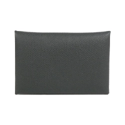 【Sản phẩm chưa sử dụng】Thẻ đựng thẻ Hermes Calvi 044164CK