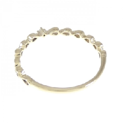 Nhẫn kim cương K10YG 0.01CT 671366