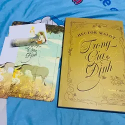 Sách Trong Gia Đình Hector Malot mới 95% tặng kèm bookmark và postcard xếp hình
