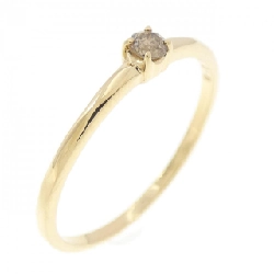 Nhẫn kim cương K18YG 0.06CT