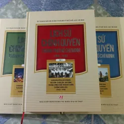 Lịch sử chính quyền Thành phố Hồ Chí Minh 1945 - 2015 ( 3 tập, có hộp) 776915