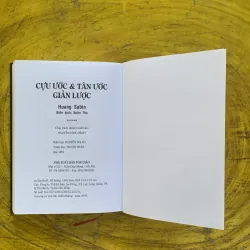 CỰU ƯỚC & TÂN ƯỚC GIẢN LƯỢC - HUANG SABIN   1029455