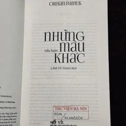 Những màu khác - Orhan Pamuk 994197