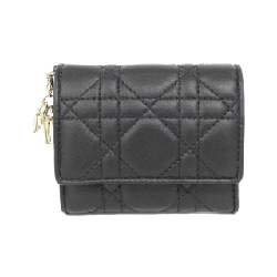 【Sản phẩm chưa sử dụng】Ví Christian Dior Lady Dior Lotus S0181ONMJ