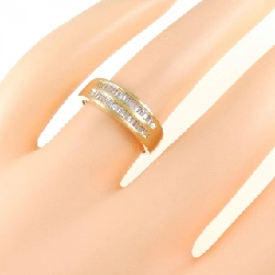 Nhẫn kim cương K18YG 0.24CT 671299